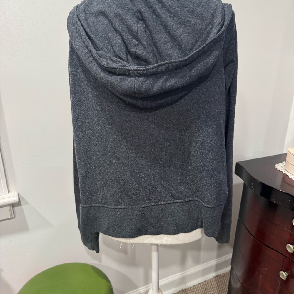 GAP Charcoal Zip-Up Hoodie - Picture 4 of 5